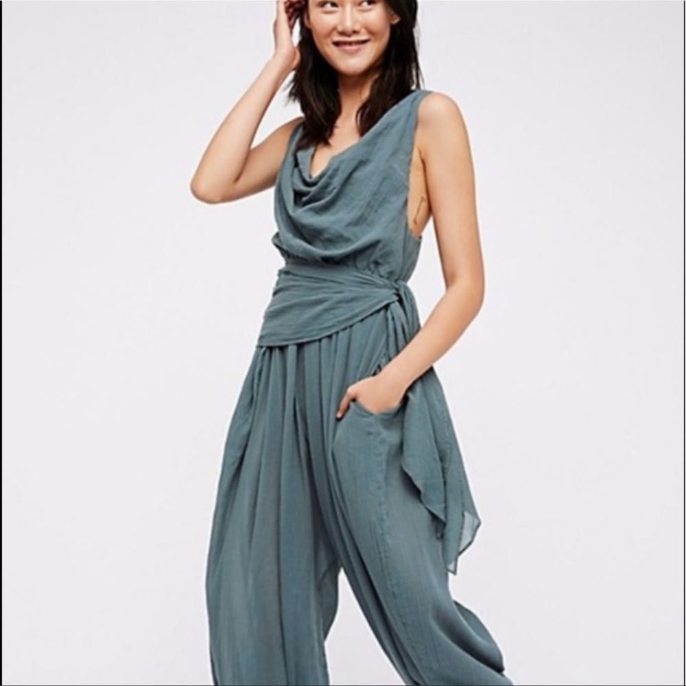 Free People Ok, now this jumpsuit in green